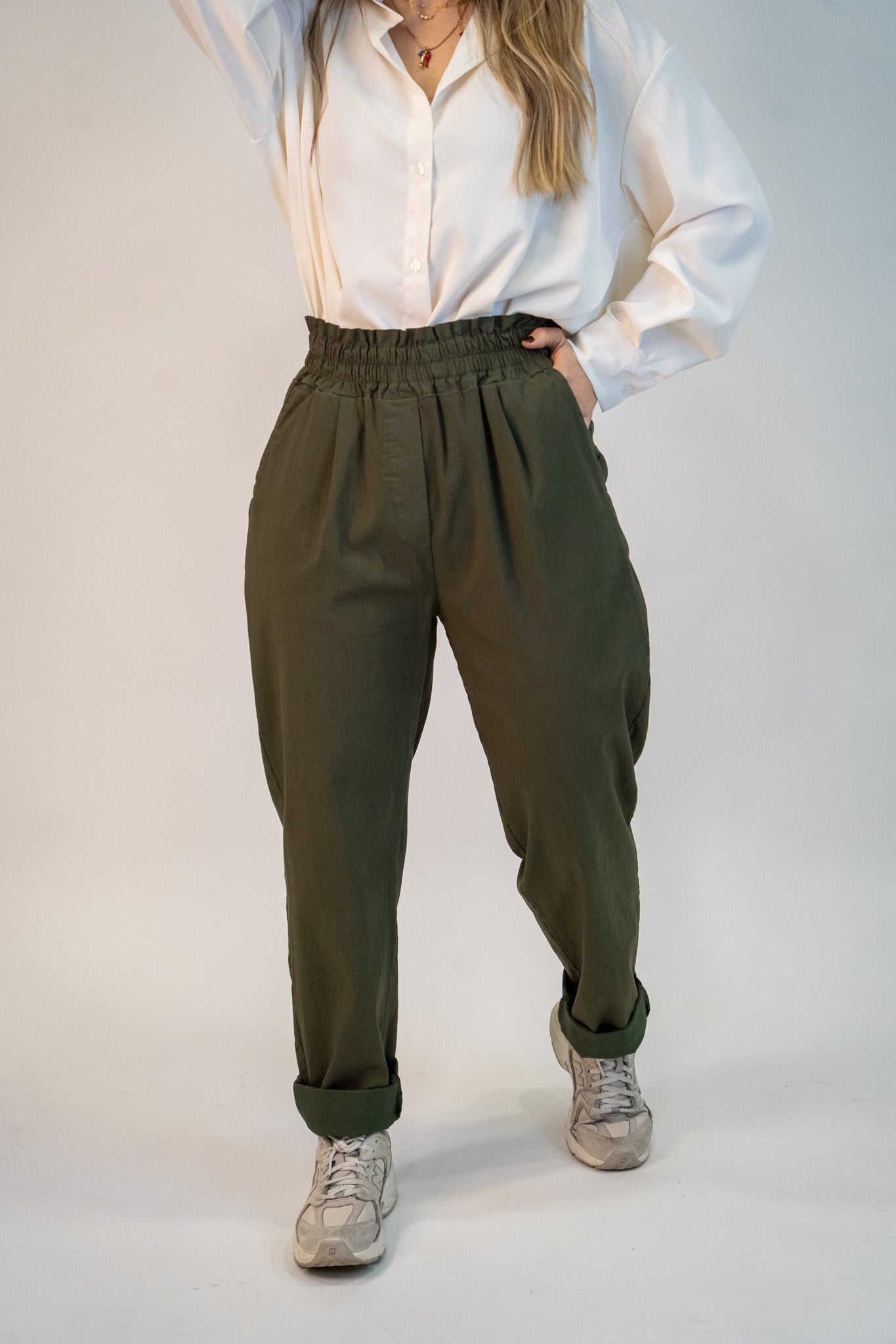 Calça Wonder 1.0 verde tropa