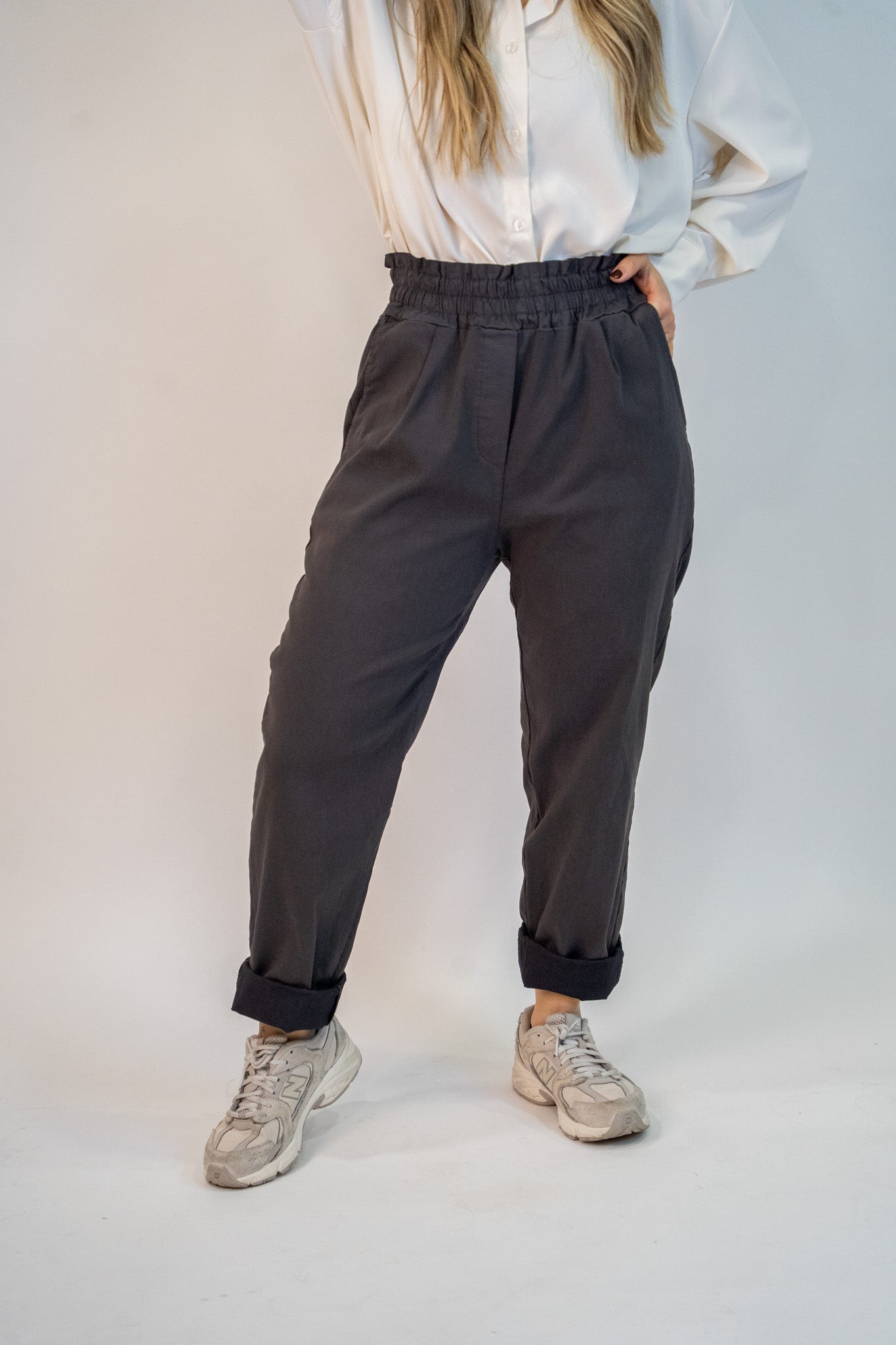 Calça Wonder 1.0 cinza escura