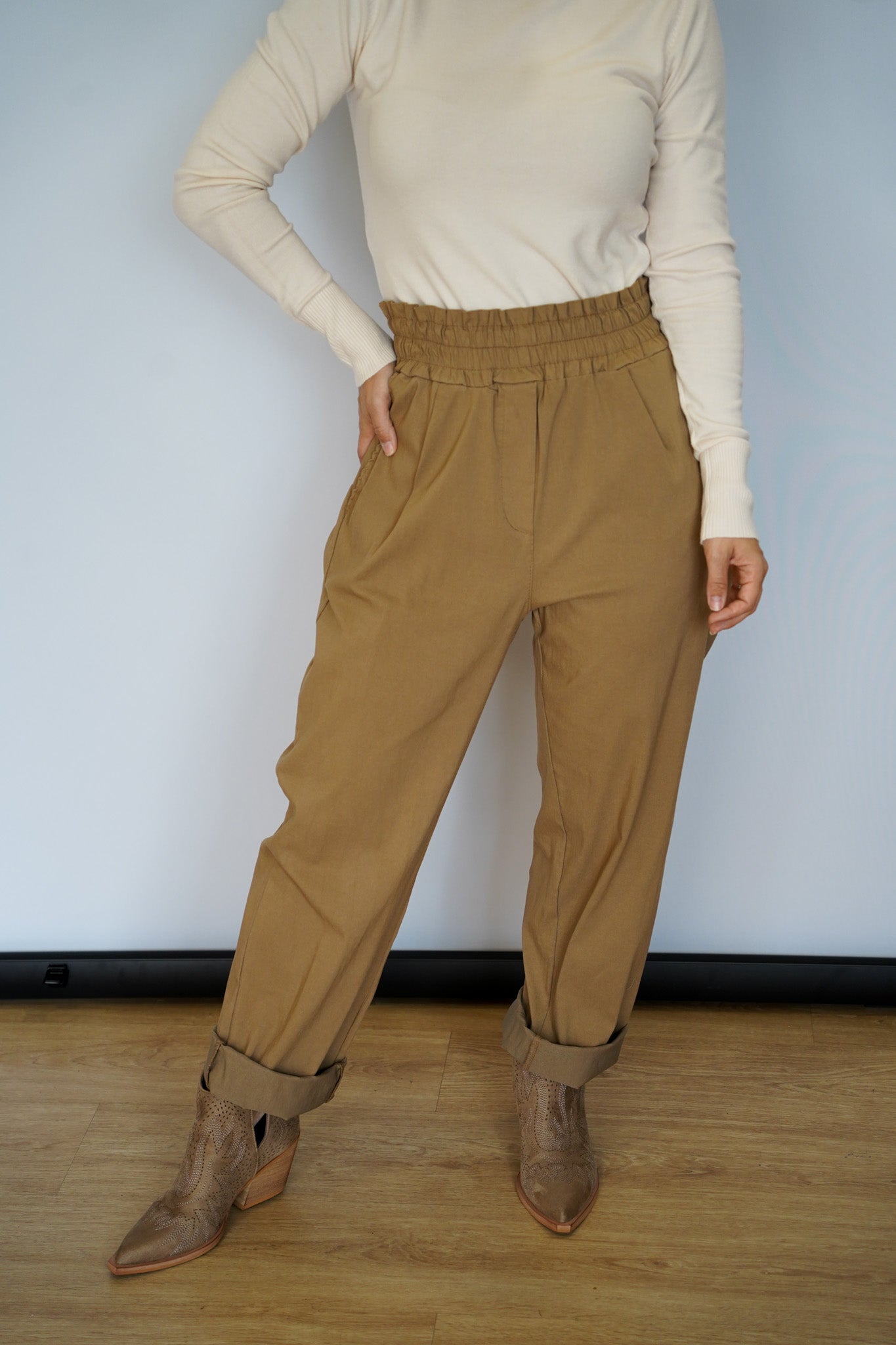 Calça Wonder 1.0 camel
