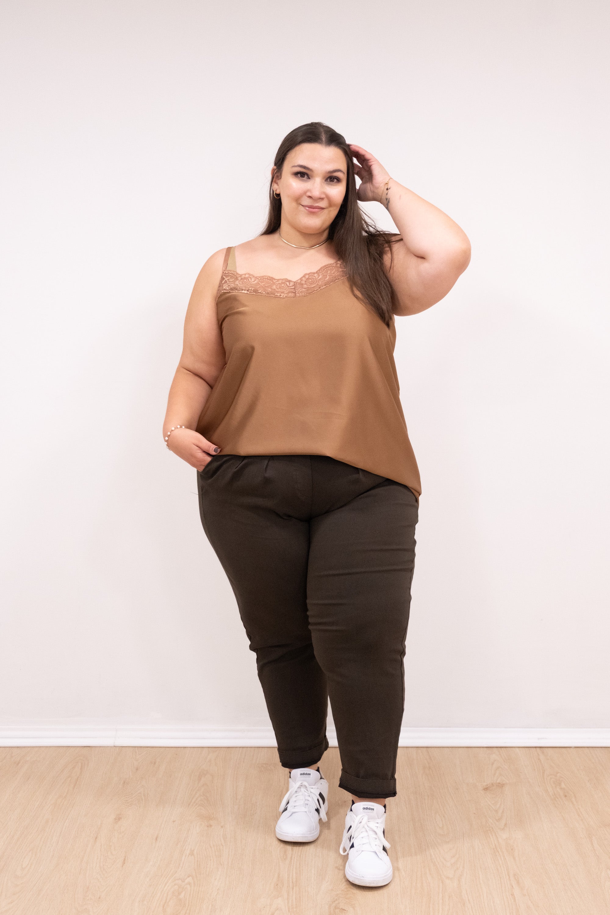 Calça Wonder 2.0 castanha