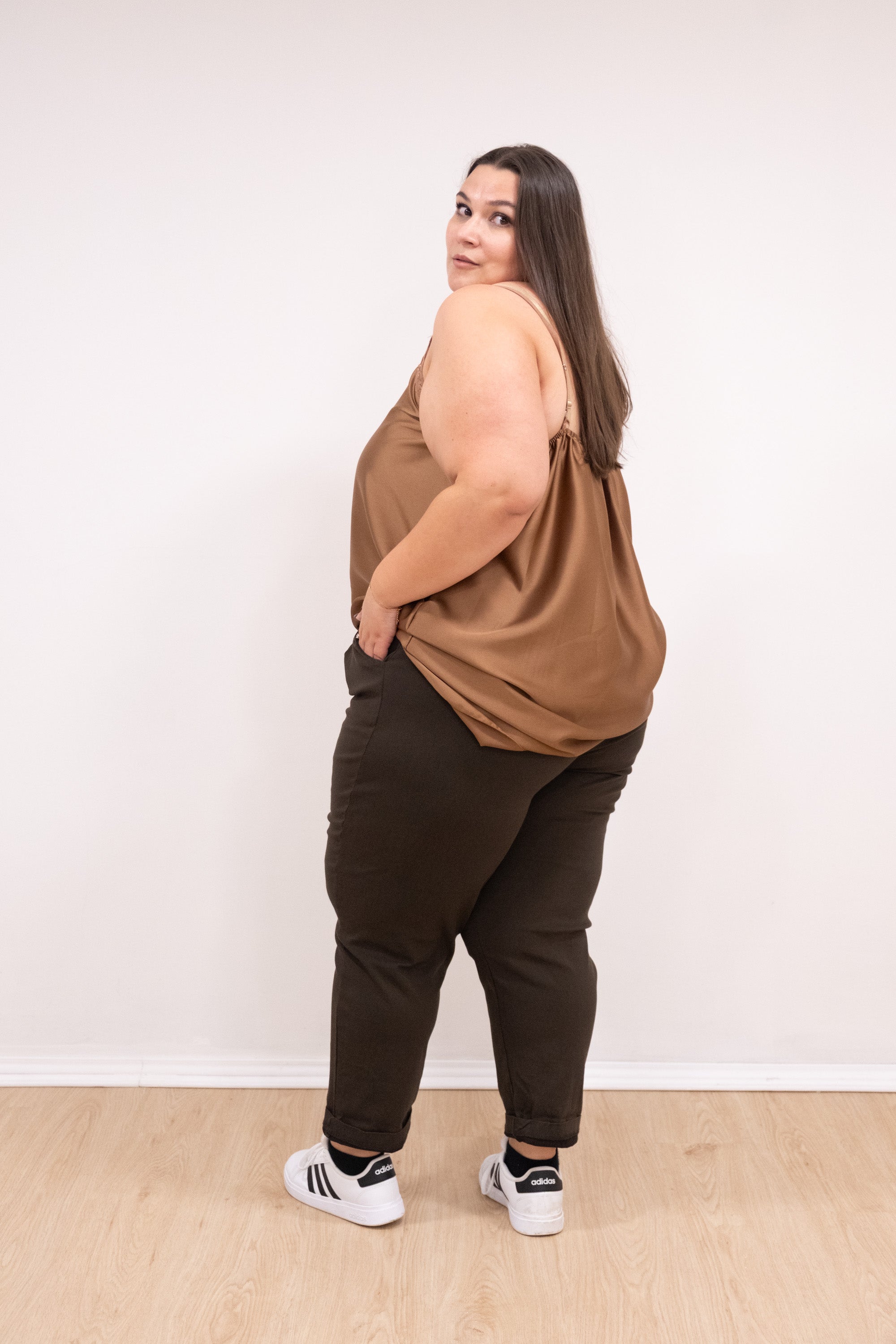 Calça Wonder 2.0 castanha