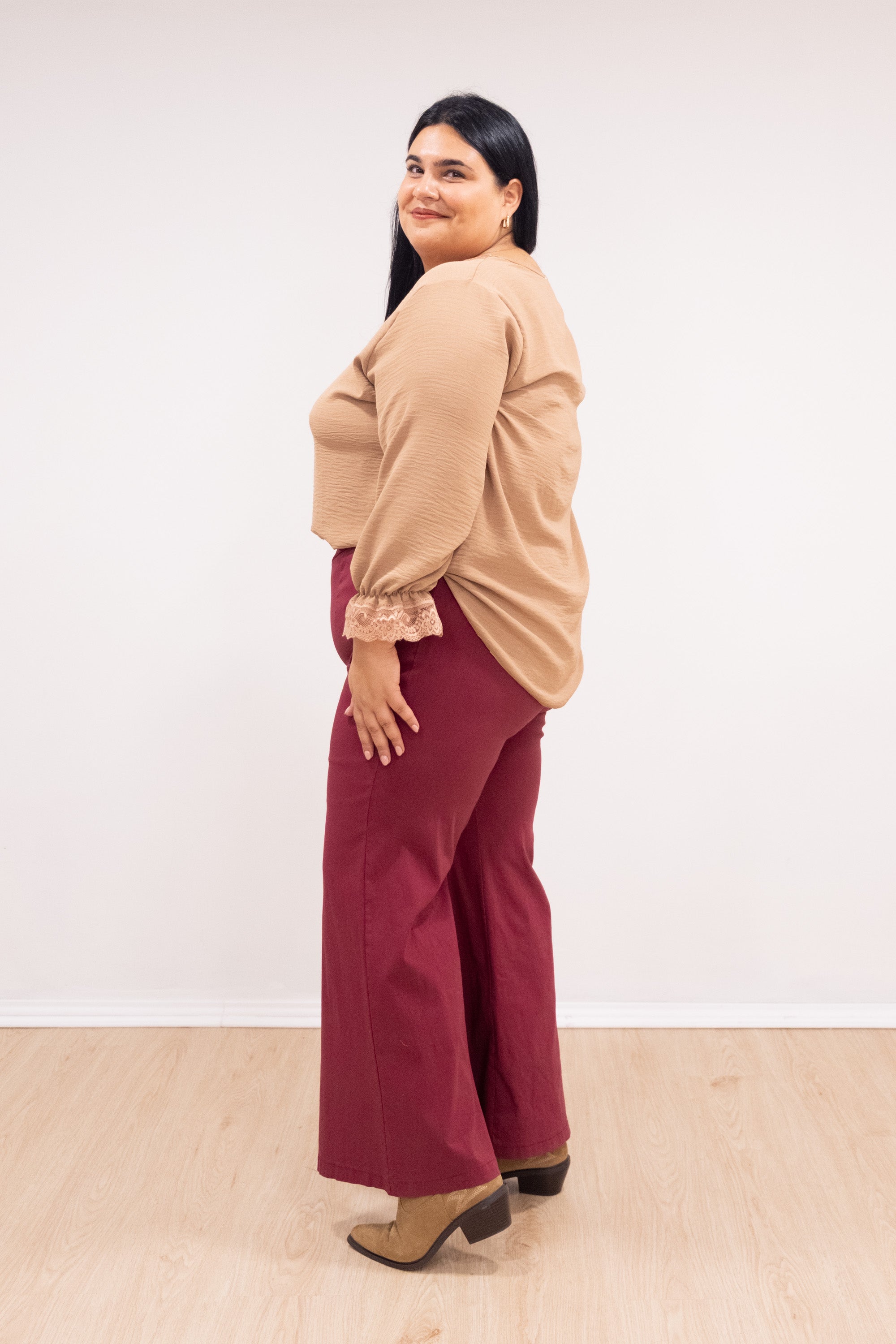 Calças Wonder 7.0 bordô