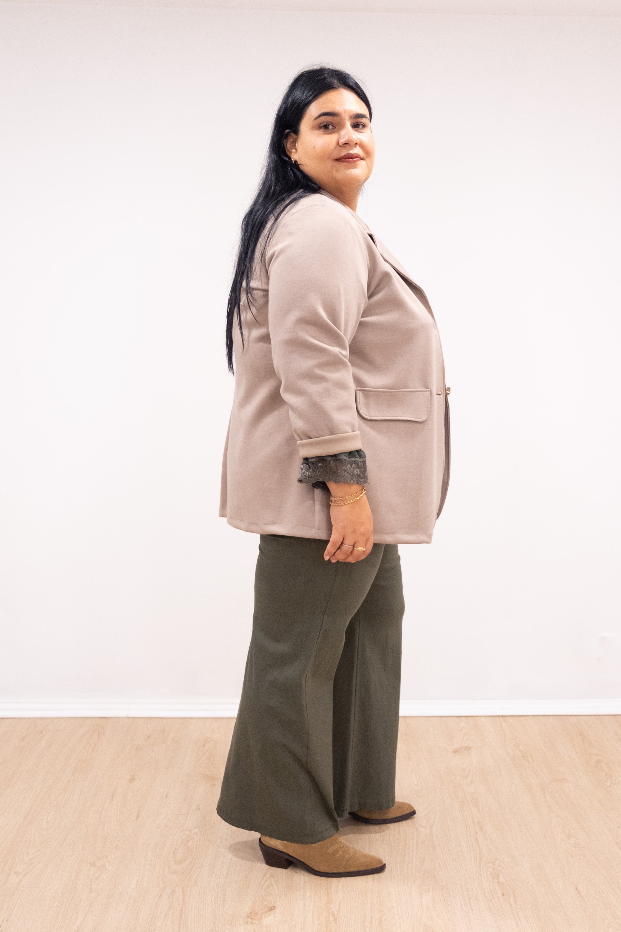 Blazer viscose toupe