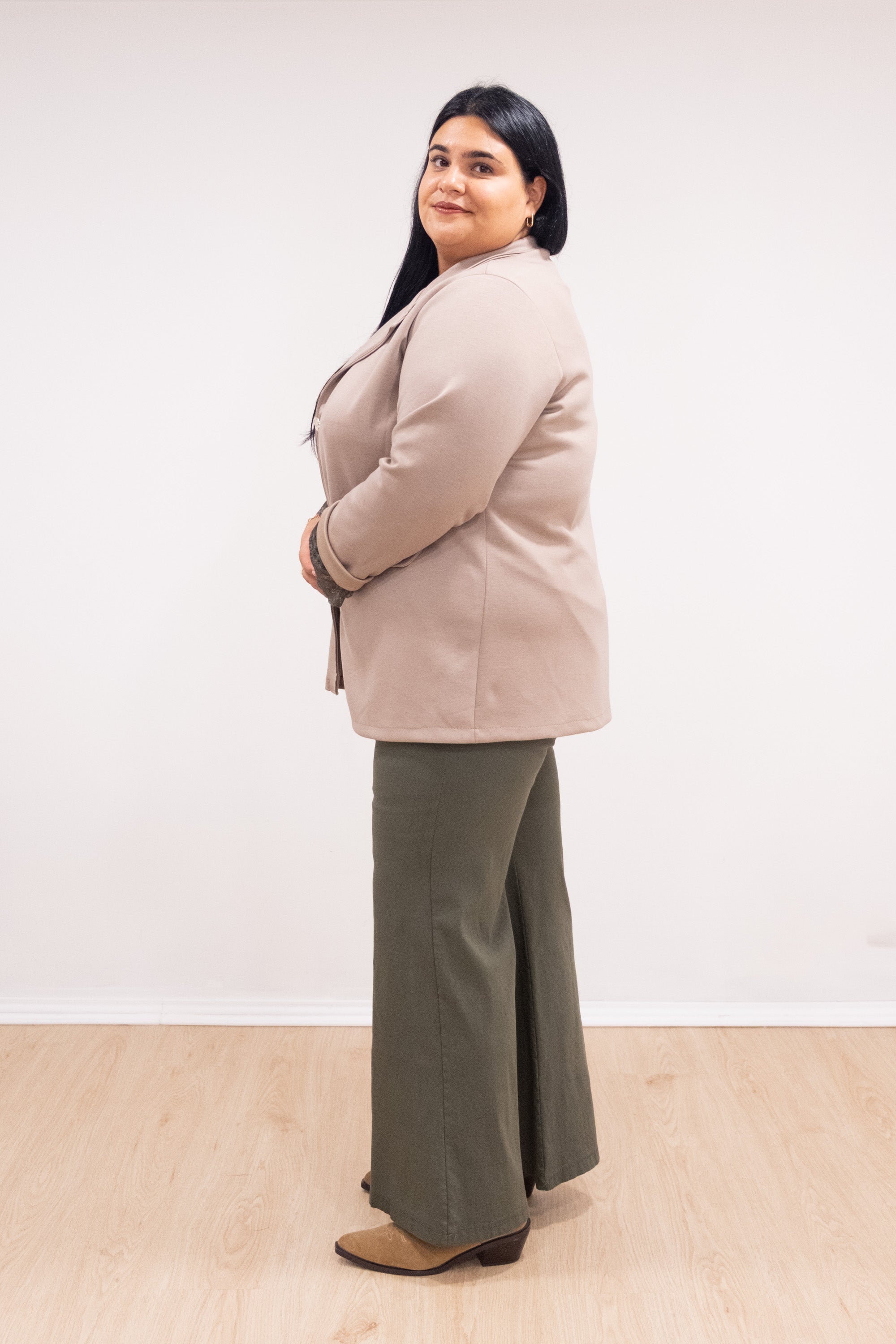 Blazer viscose toupe