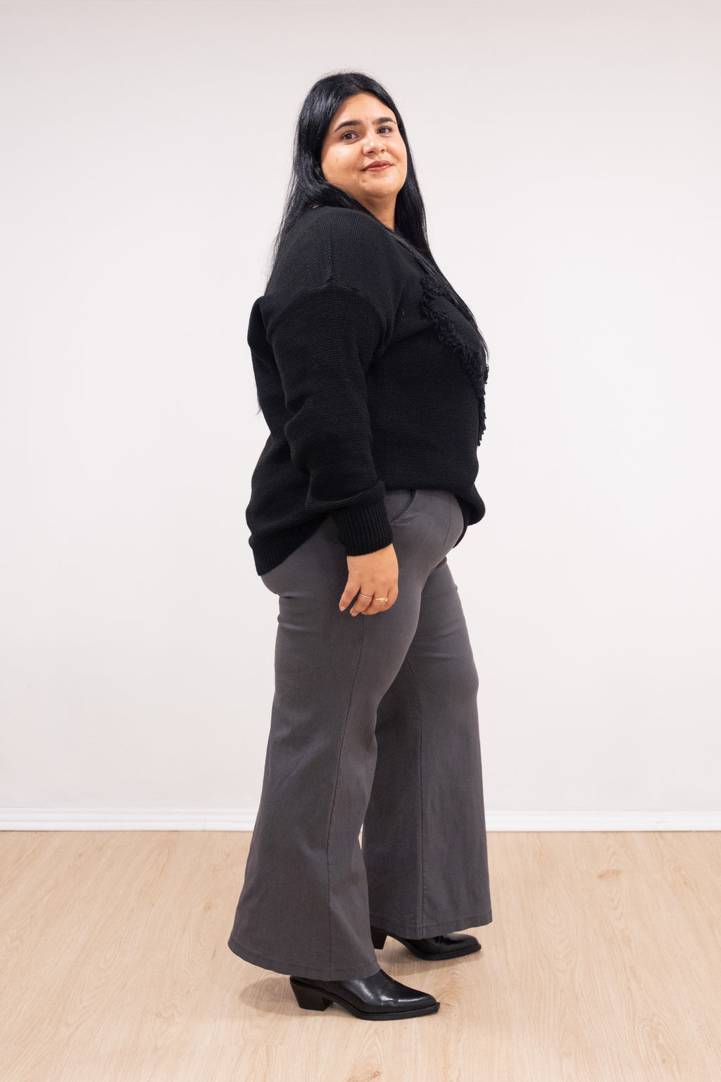 Camisola malha com coração