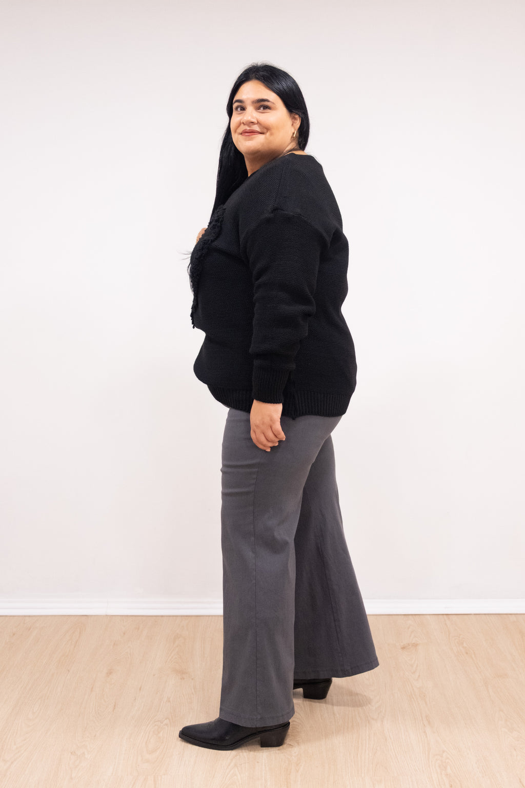 Camisola malha com coração