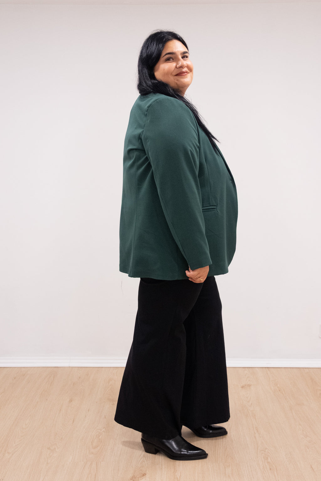 Blazer alfaiataria verde floresta