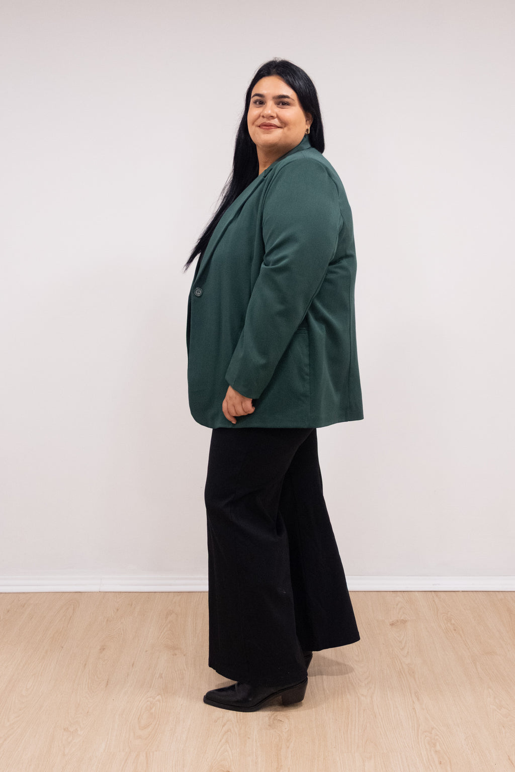 Blazer alfaiataria verde floresta